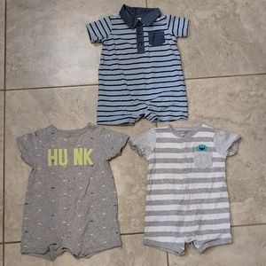 Carter's boys romper set